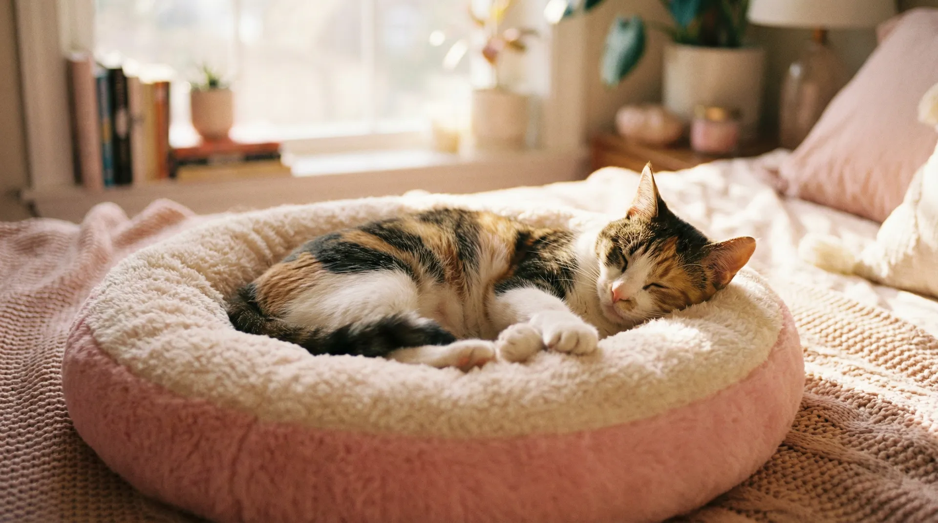 三花猫安静入睡 - 渤海保险公司电话